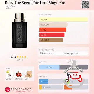 Boss The Scent For Him Magnetic Hugo Boss